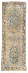 Kashan Tappeto 120x305cm - Tappeto persiano - Passatoia / Marrone / 120 x 305 cm Passatoia