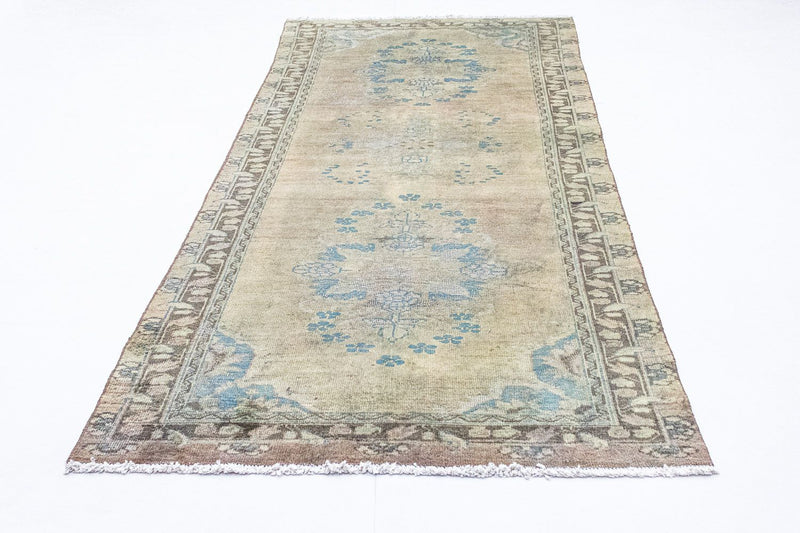 Tappeto corsia Tappeto Persero - Keshan - 305 x 120 cm - marrone