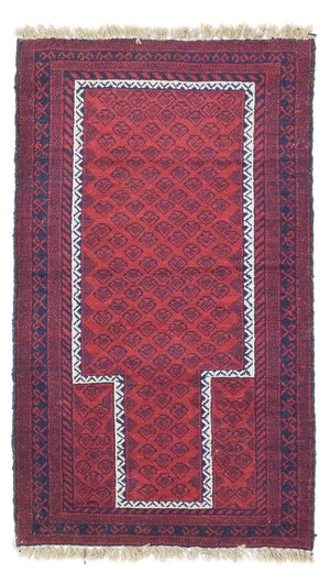 Tappeto Belutsch - 135 x 79 cm - rosso