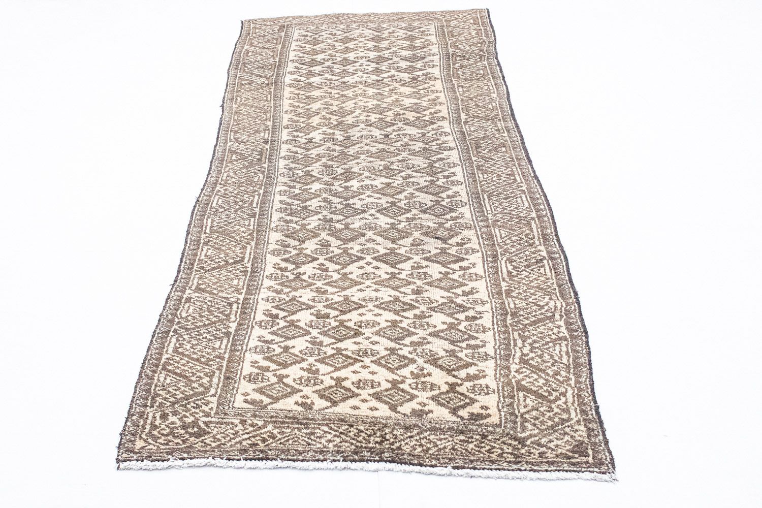 Tappeto corsia Tappeto Belutsch - 248 x 90 cm - beige