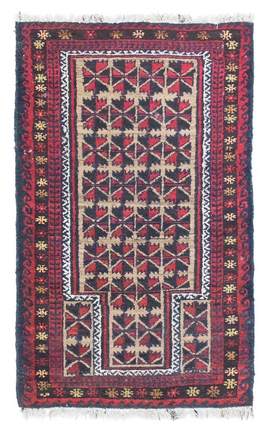 Tappeto Belutsch - 129 x 78 cm - blu
