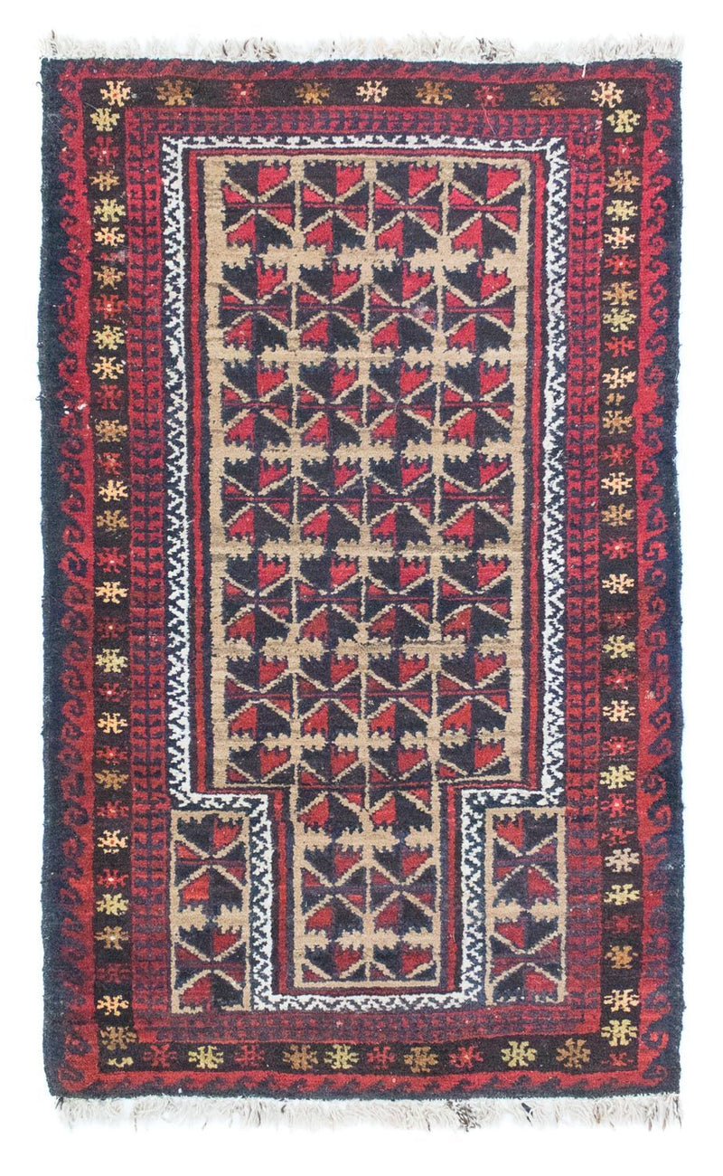 Tappeto Belutsch - 129 x 78 cm - blu