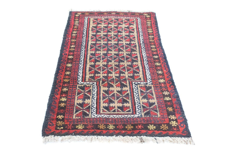 Tappeto Belutsch - 129 x 78 cm - blu