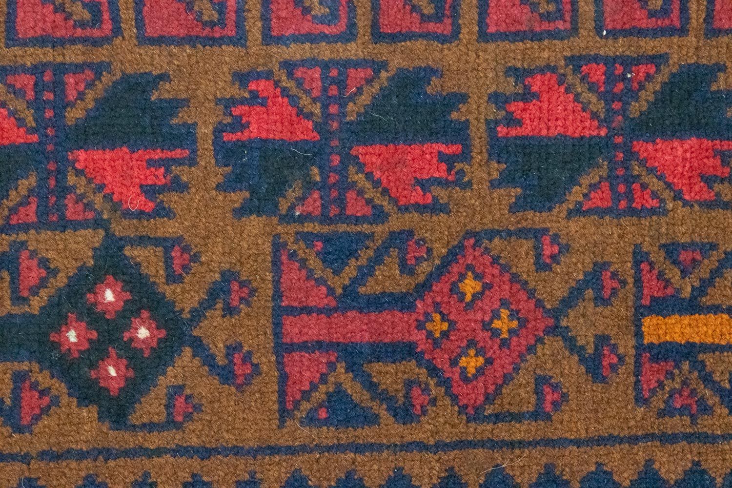 Tappeto Belutsch - 140 x 86 cm - marrone
