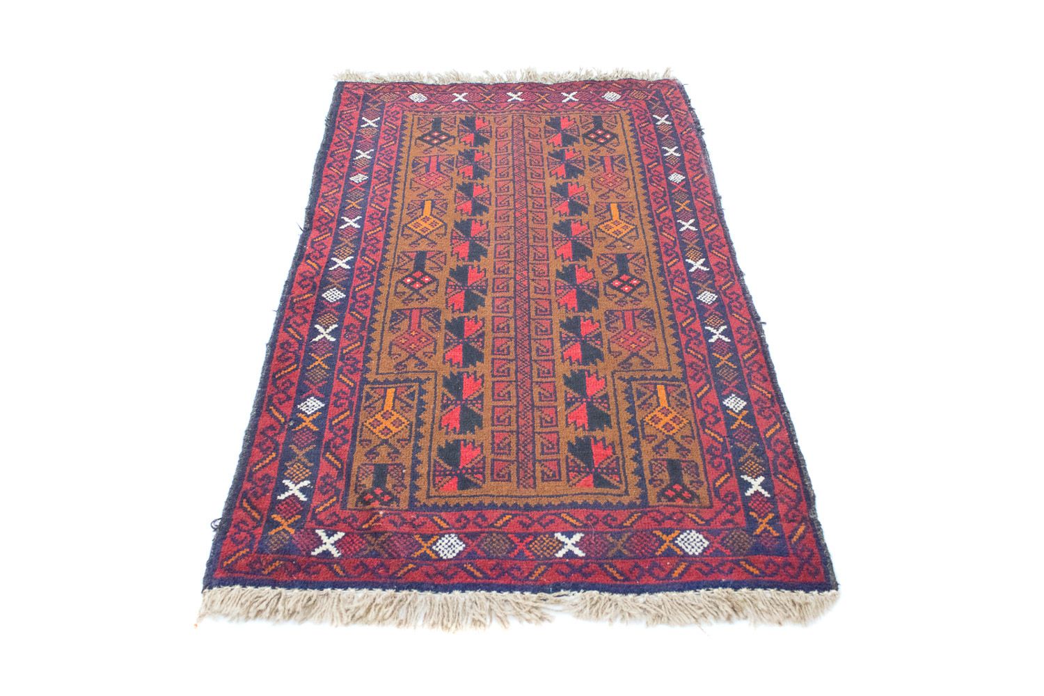 Tappeto Belutsch - 140 x 86 cm - marrone