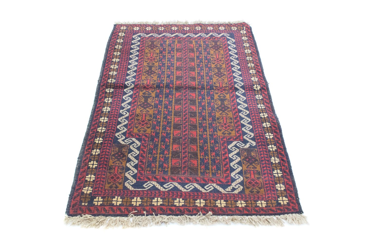 Tappeto Belutsch - 132 x 88 cm - marrone