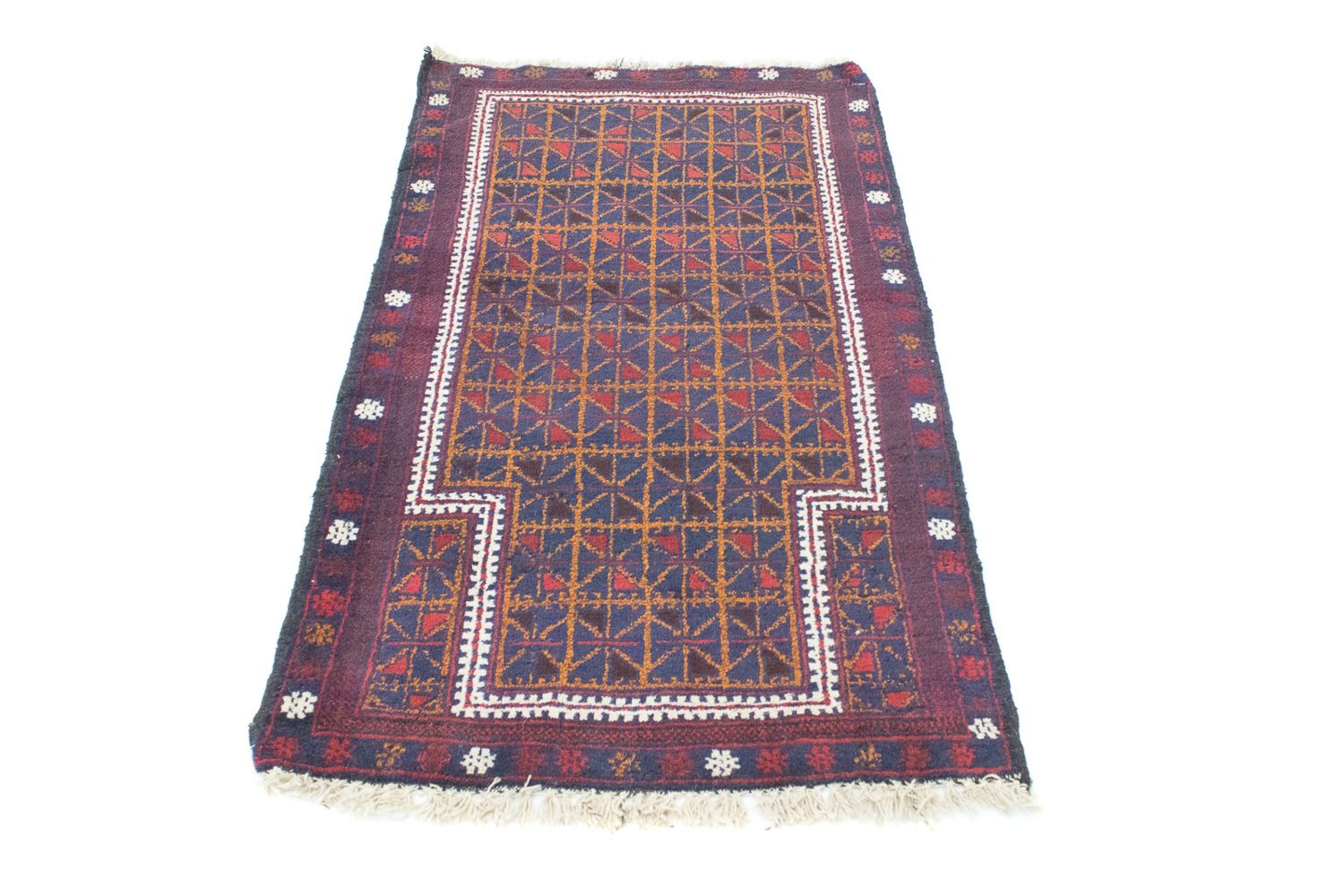 Tappeto Belutsch - 137 x 84 cm - marrone