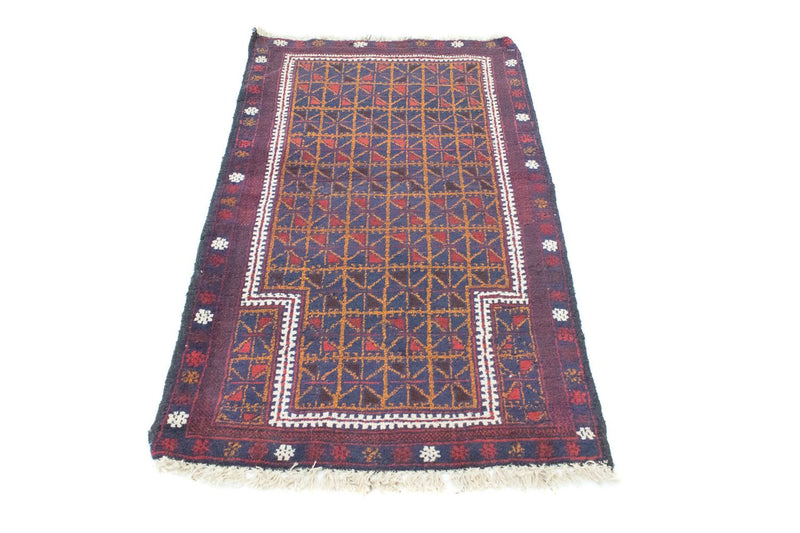 Tappeto Belutsch - 137 x 84 cm - marrone