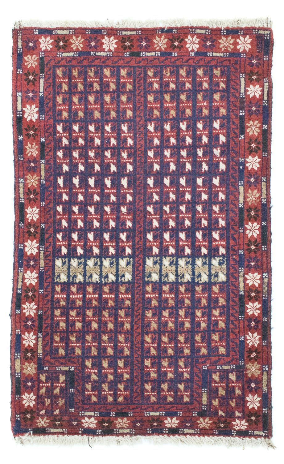 Tappeto Belutsch - 136 x 82 cm - marrone