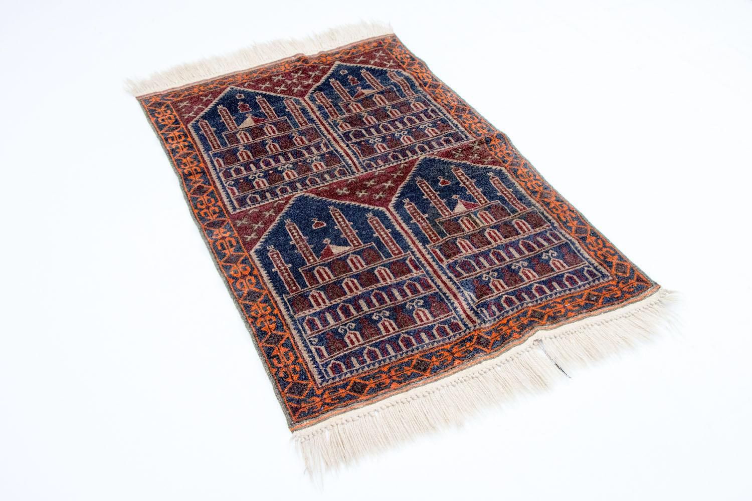 Tappeto Belutsch - 135 x 104 cm - multicolore