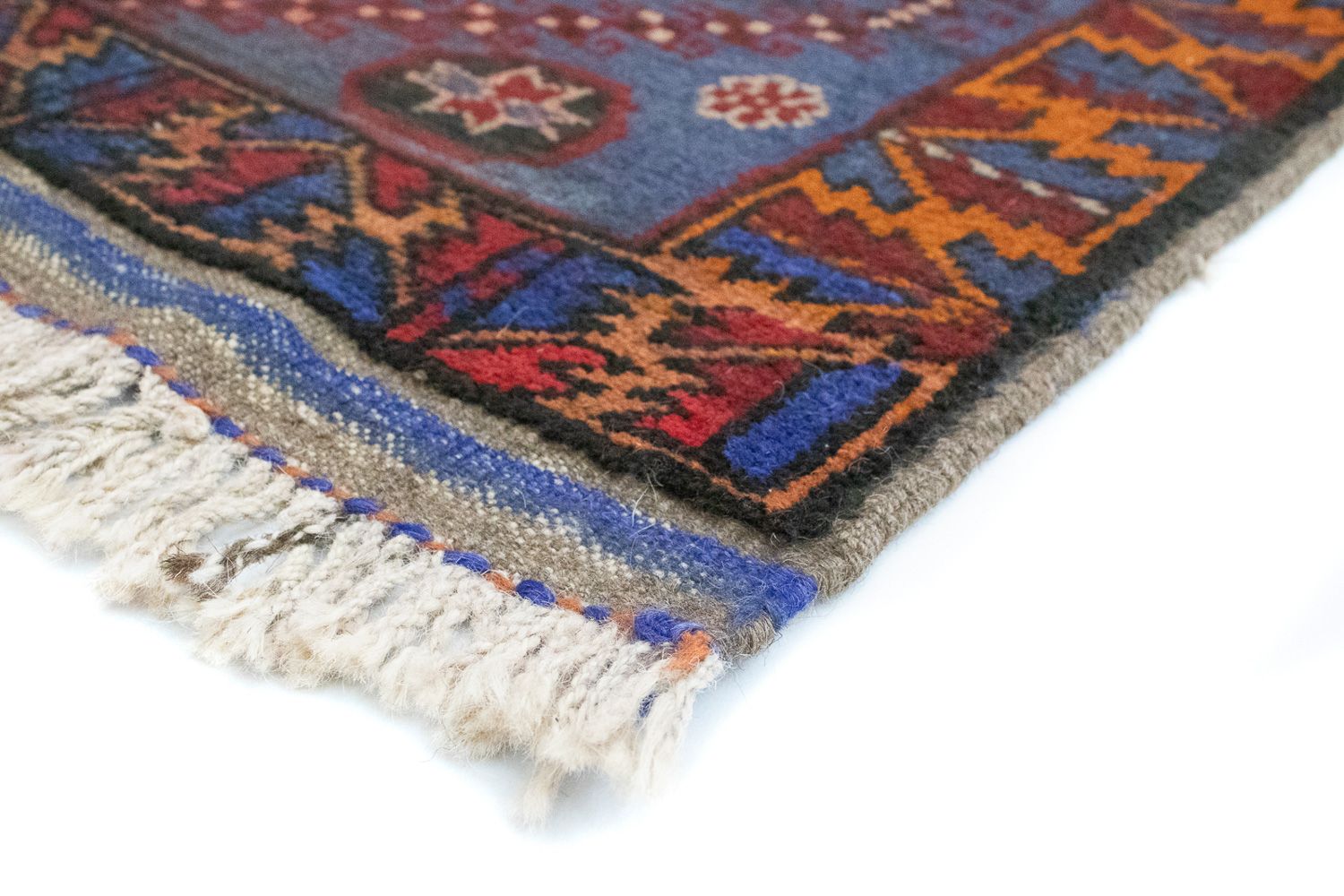 Tappeto Belutsch - 134 x 81 cm - blu