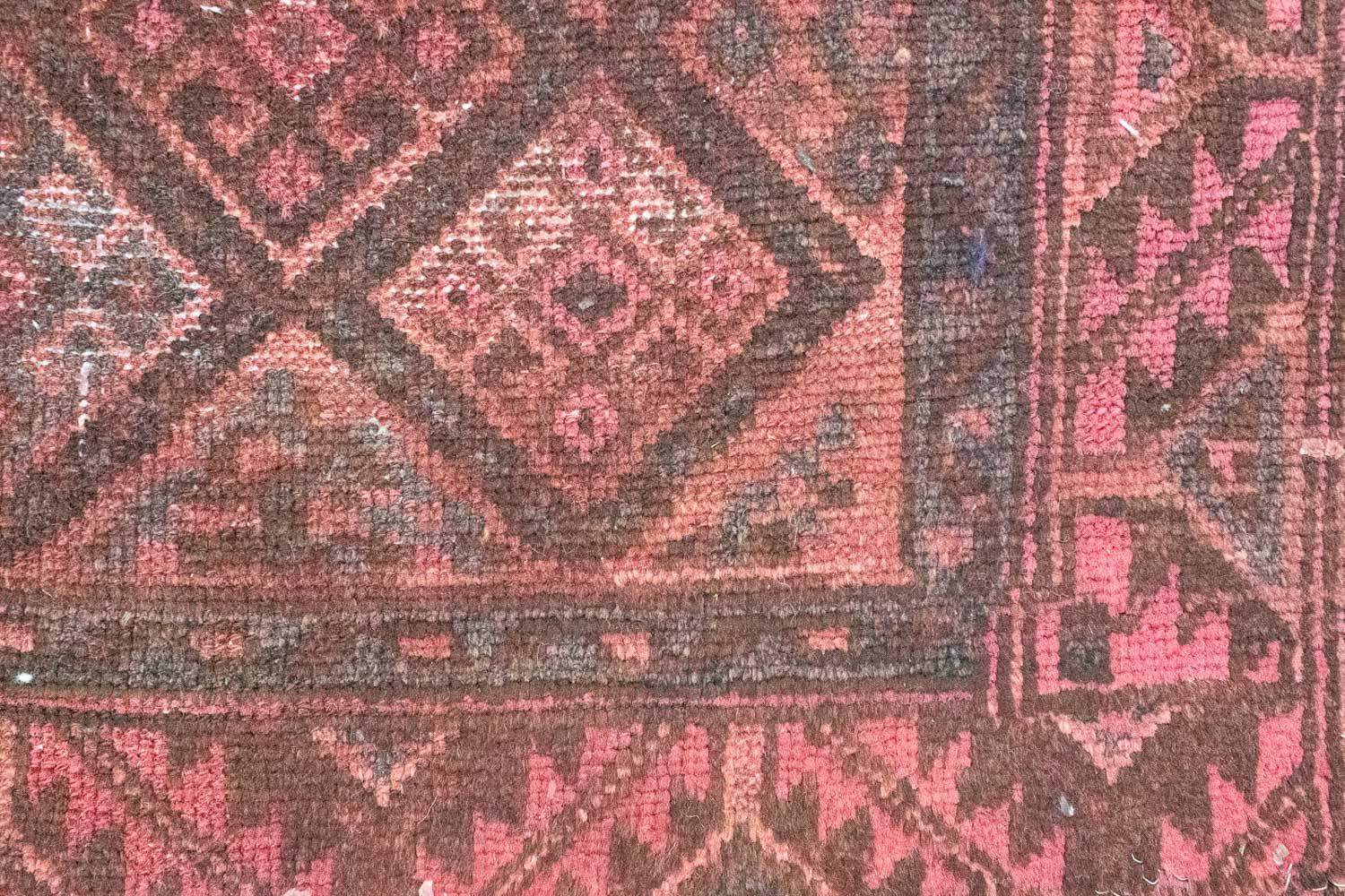 Tappeto corsia Tappeto Belutsch - 285 x 140 cm - marrone