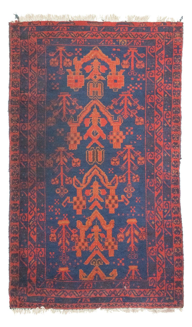 Tappeto Belutsch - 143 x 85 cm - blu