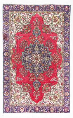 Tappeto Persero - Tabriz - 287 x 185 cm - rosso