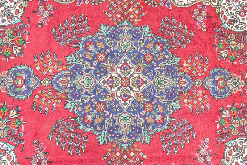 Tappeto Persero - Tabriz - 287 x 185 cm - rosso