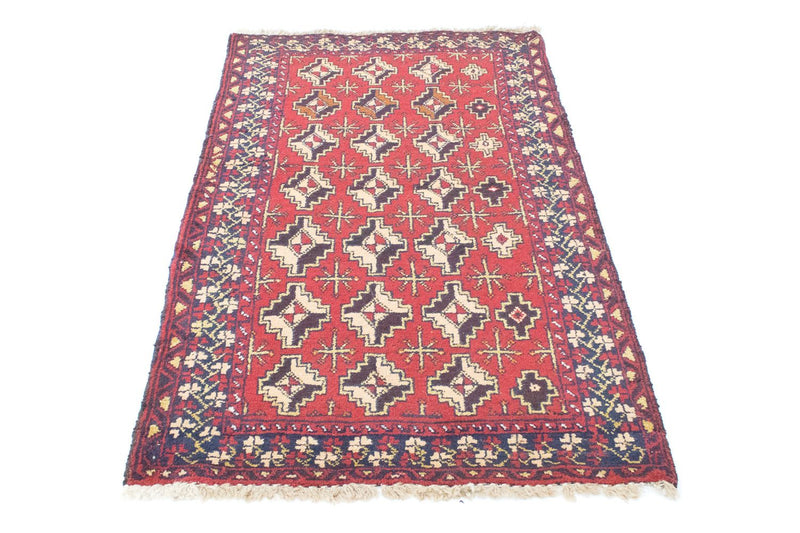 Tappeto Belutsch - 131 x 80 cm - rosso