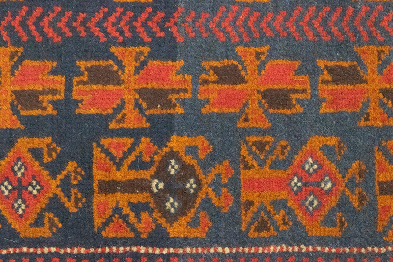 Tappeto Belutsch - 133 x 83 cm - blu