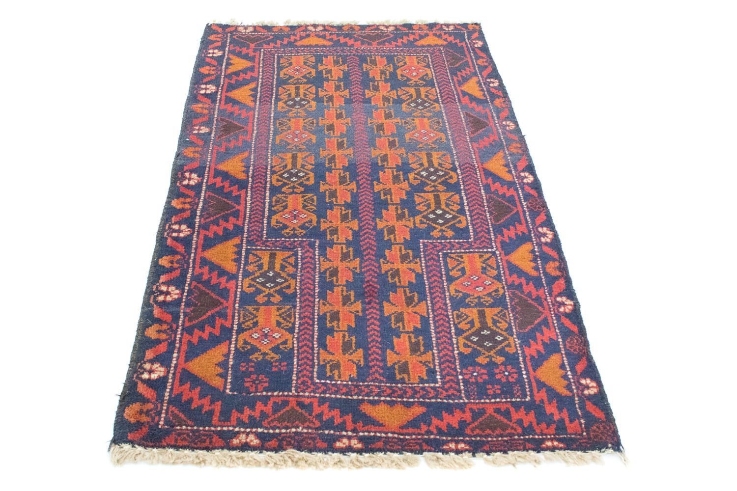 Tappeto Belutsch - 133 x 83 cm - blu