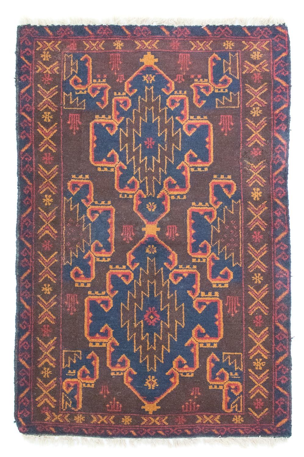 Tappeto Belutsch - 131 x 87 cm - marrone