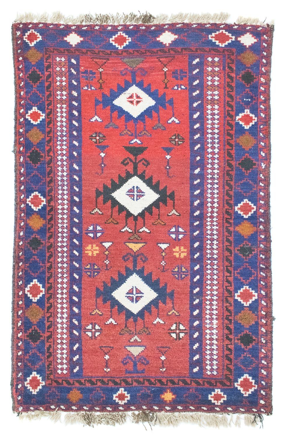 Tappeto Belutsch - 128 x 77 cm - rosso