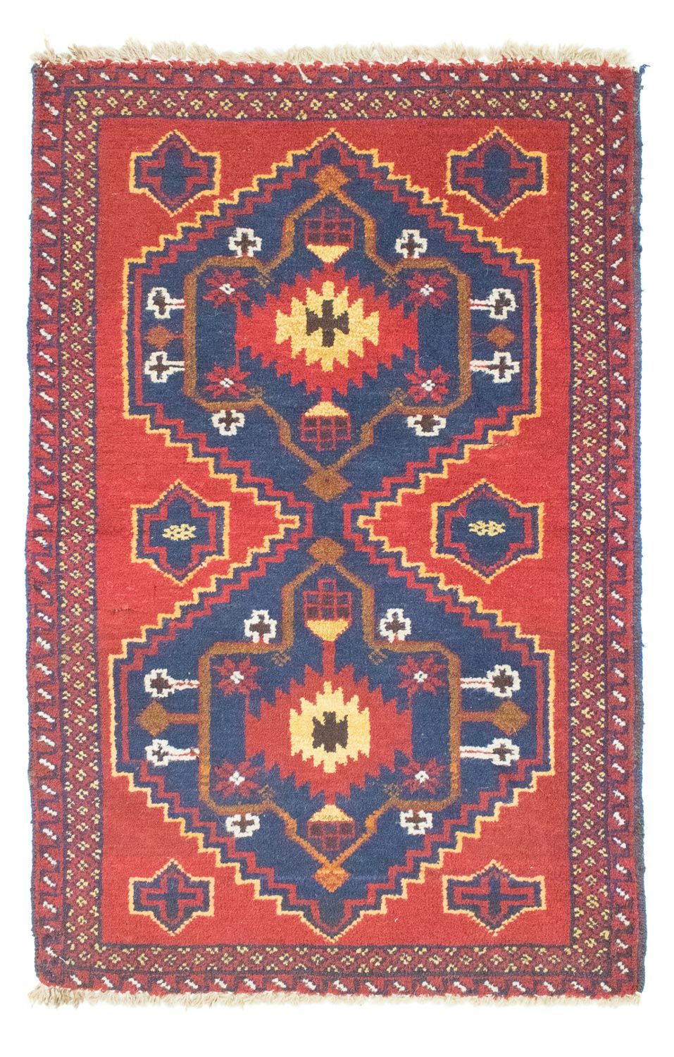 Tappeto Belutsch - 124 x 77 cm - rosso