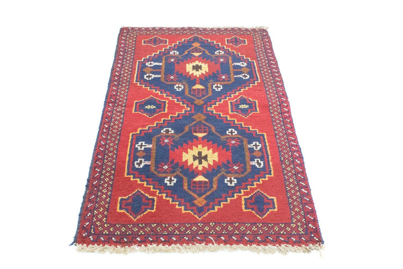 Tappeto Belutsch - 124 x 77 cm - rosso