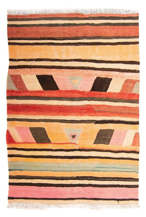 Tappeto Kelim - Vecchio - 150 x 116 cm - multicolore