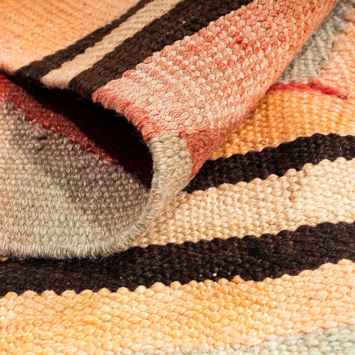 Tappeto Kelim - Vecchio - 150 x 116 cm - multicolore