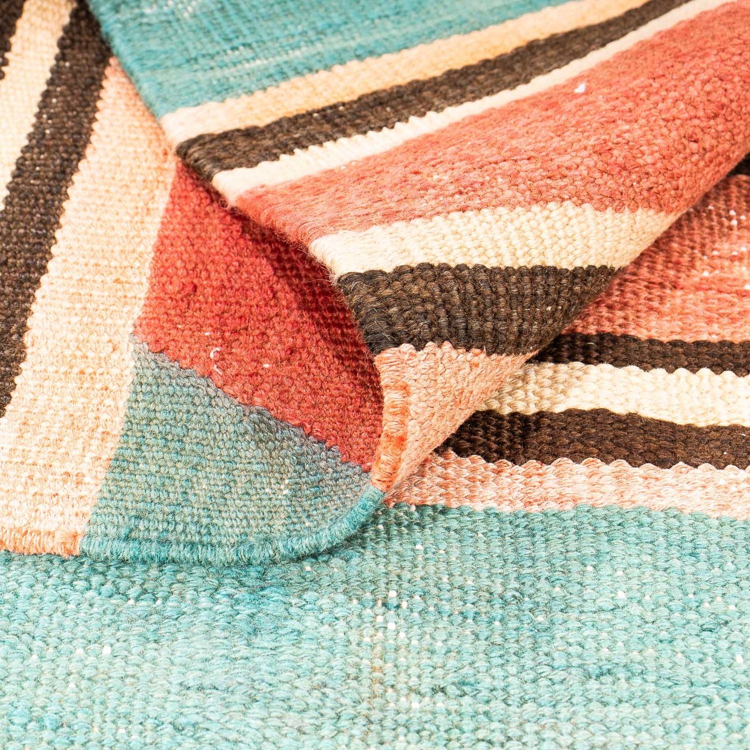 Tappeto Kelim - Vecchio - 160 x 120 cm - multicolore