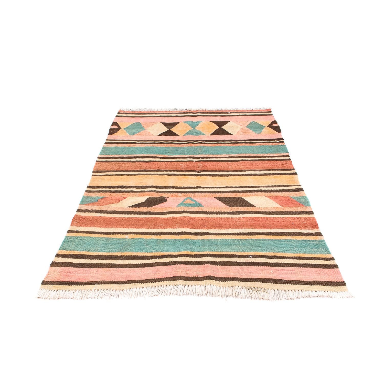 Tappeto Kelim - Vecchio - 160 x 120 cm - multicolore