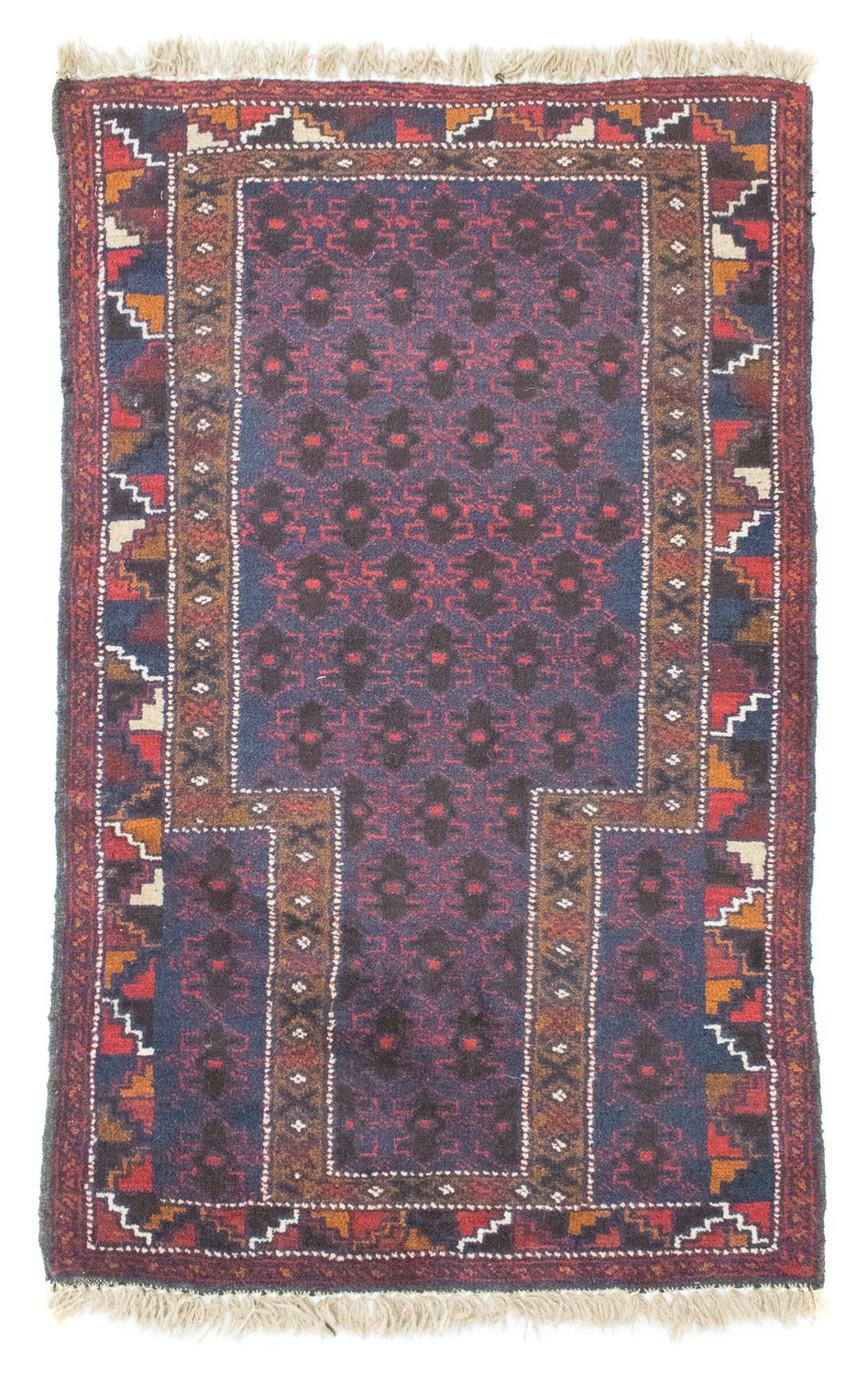 Tappeto Belutsch - 130 x 79 cm - blu