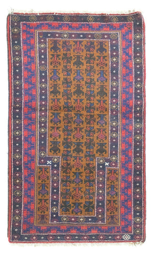 Tappeto Belutsch - 140 x 76 cm - blu