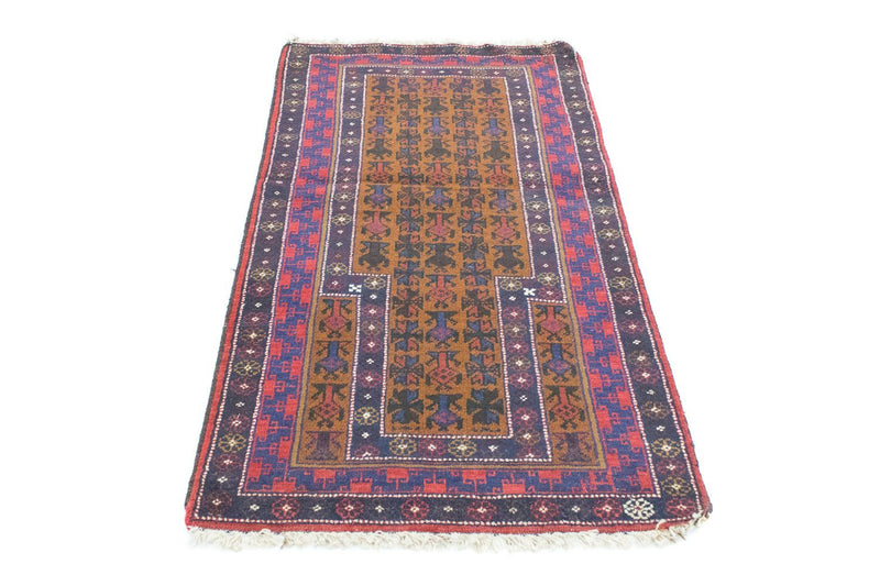 Tappeto Belutsch - 140 x 76 cm - blu