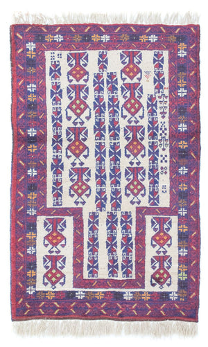 Tappeto Belutsch - 129 x 77 cm - beige
