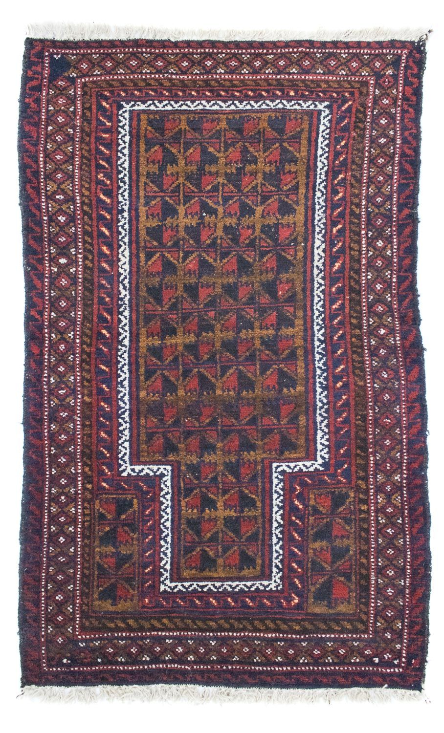 Tappeto Belutsch - 136 x 83 cm - marrone