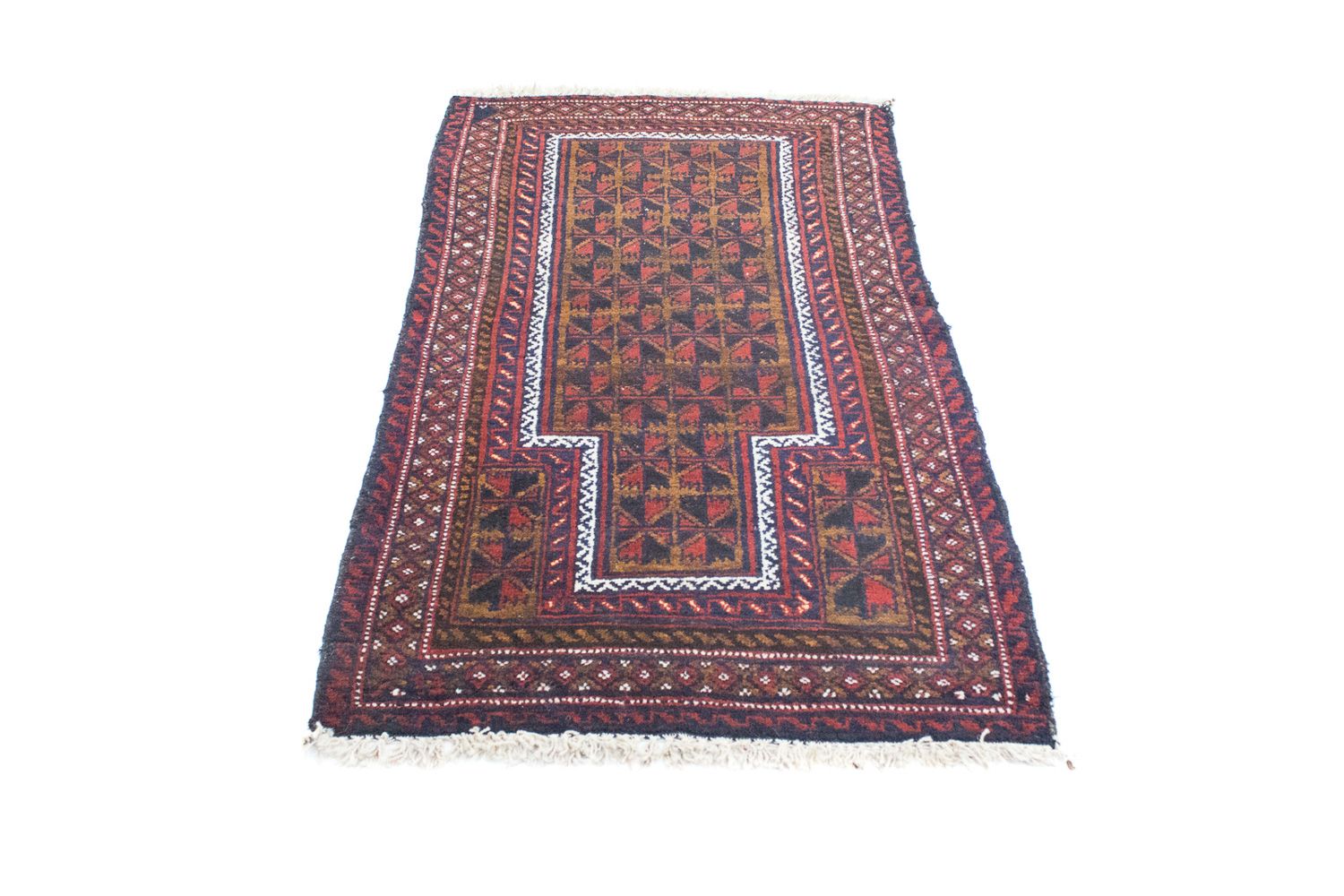 Tappeto Belutsch - 136 x 83 cm - marrone