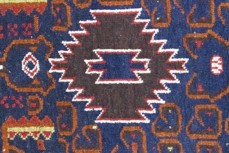 Tappeto Belutsch - 136 x 76 cm - blu