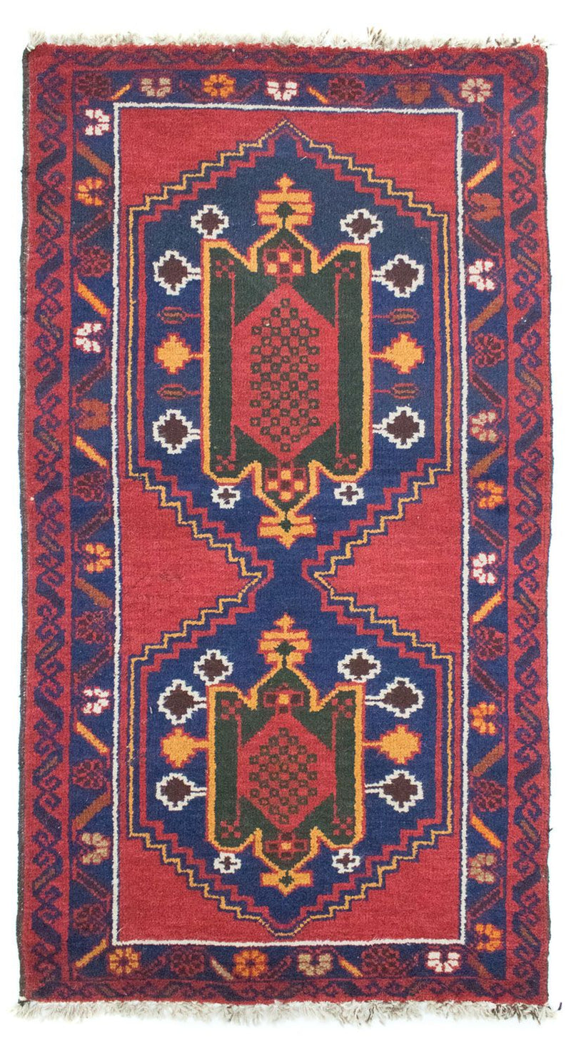 Tappeto Belutsch - 140 x 75 cm - rosso
