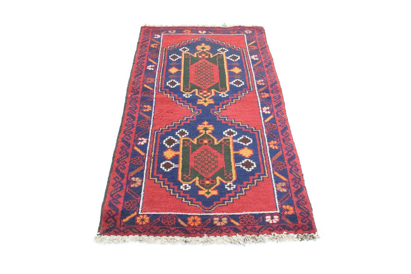 Tappeto Belutsch - 140 x 75 cm - rosso