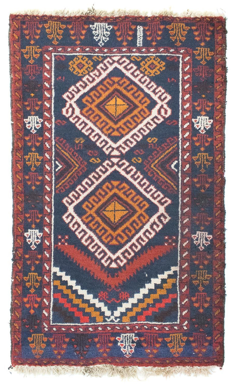 Tappeto Belutsch - 130 x 76 cm - blu
