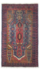 Tappeto Belutsch - 147 x 85 cm - blu