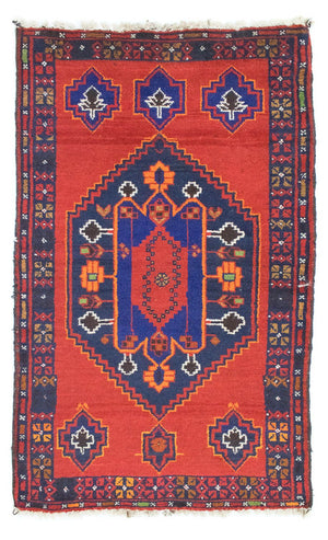 Tappeto Belutsch - 138 x 79 cm - arancione