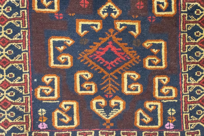 Tappeto Belutsch - 130 x 80 cm - blu