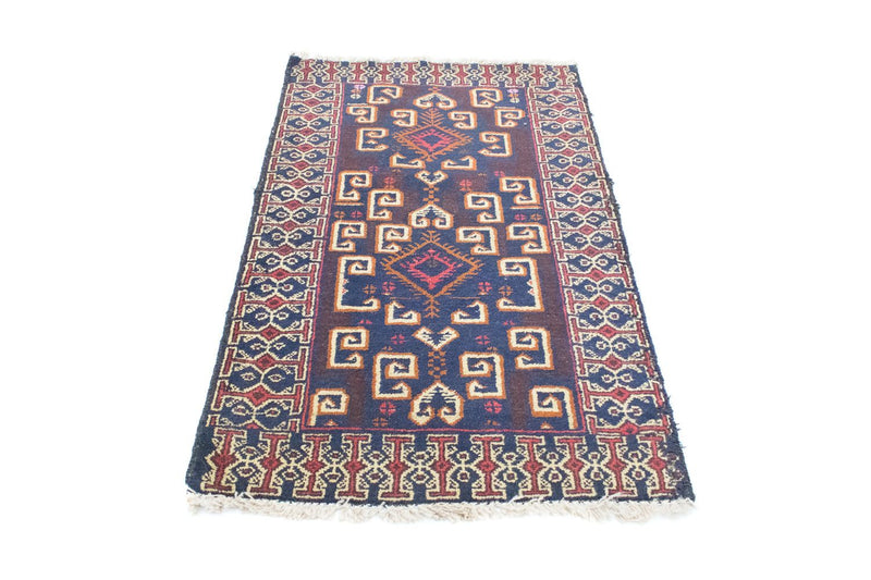 Tappeto Belutsch - 130 x 80 cm - blu
