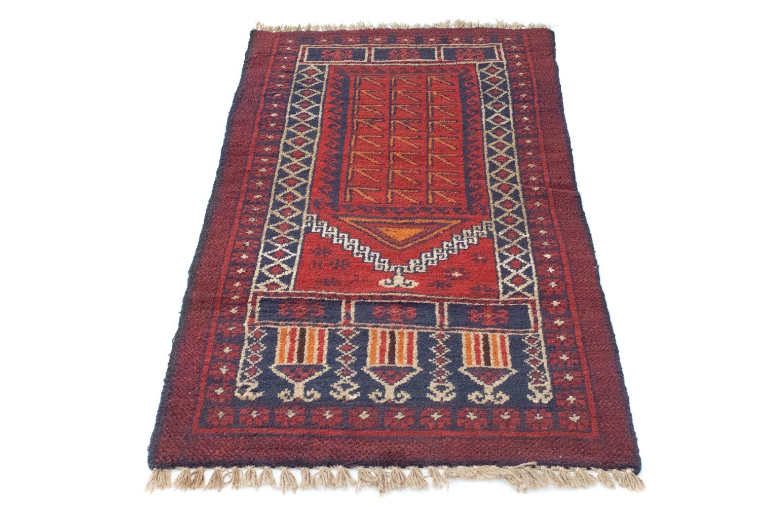 Tappeto Belutsch - 125 x 73 cm - marrone