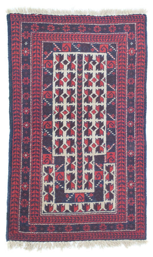 Tappeto Belutsch - 118 x 70 cm - rosso
