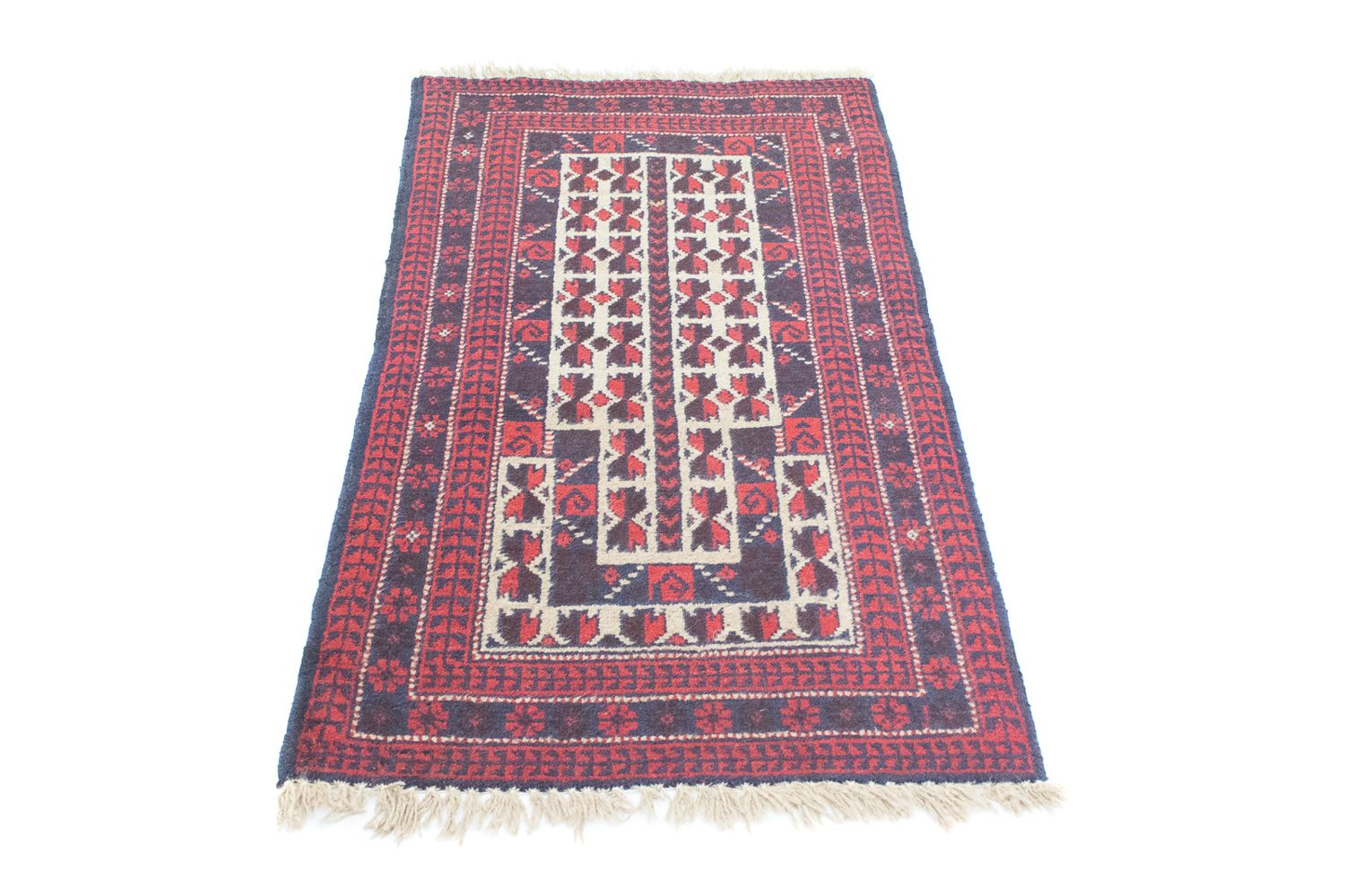 Tappeto Belutsch - 118 x 70 cm - rosso