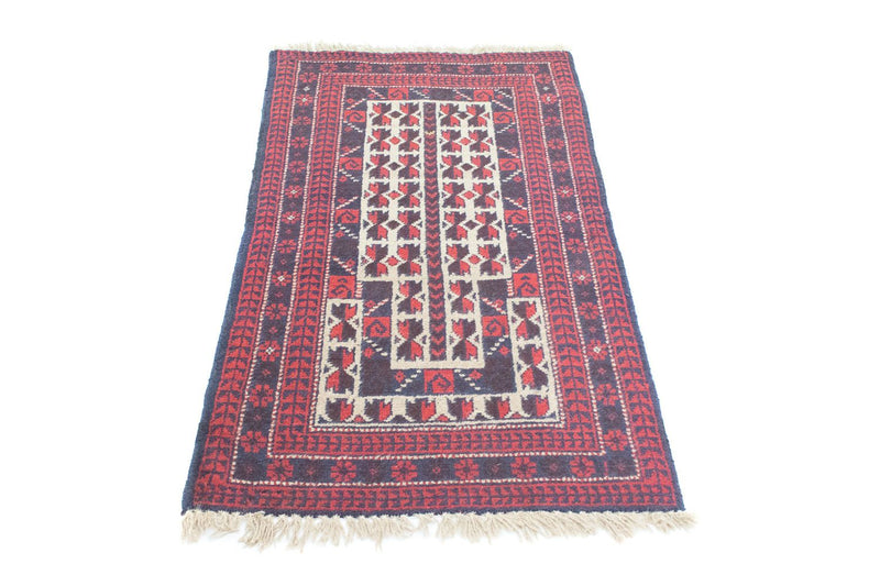 Tappeto Belutsch - 118 x 70 cm - rosso
