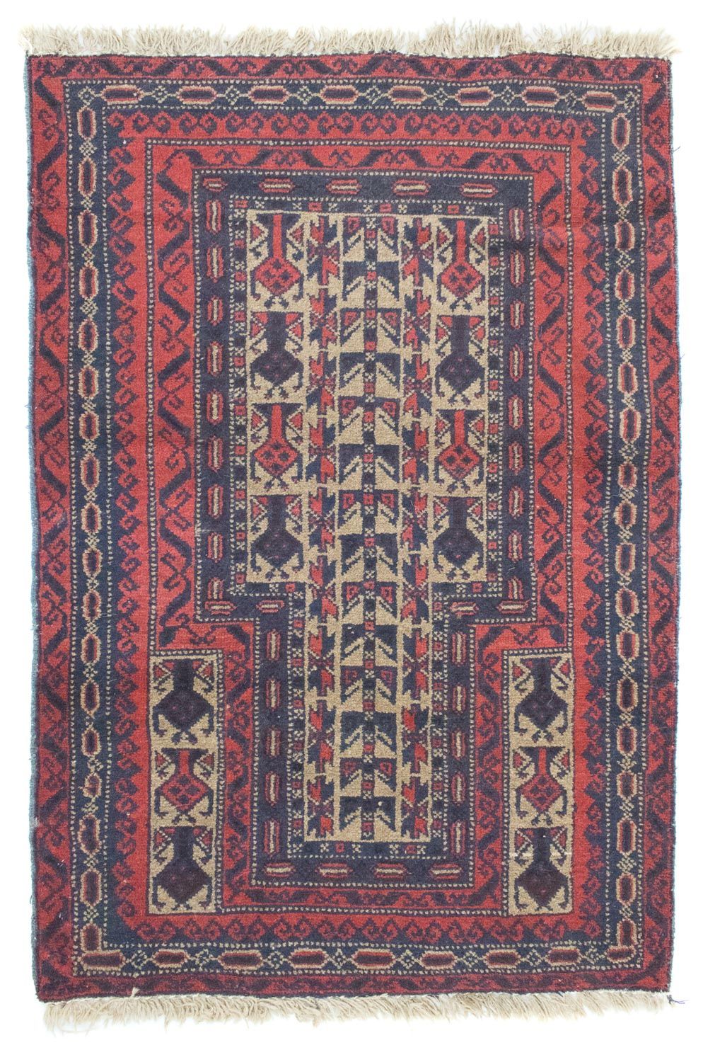 Tappeto Belutsch - 121 x 81 cm - rosso