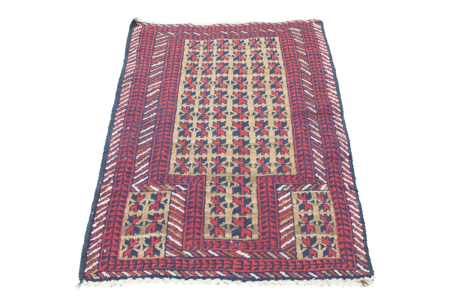 Tappeto Belutsch - 117 x 74 cm - rosso